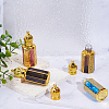 4Pcs 4 Colors Glass Roller Ball Bottles AJEW-CN0007-94-4