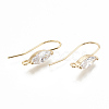 Brass Earring Hooks LS-KK-S345-212G-1