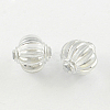Lantern Plating Transparent Acrylic Beads PACR-S452-42-1
