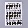 Polka Dot Pattern Decorative Labels Stickers DIY-L037-A01-1