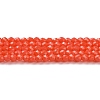 Glass Imitation Jade Beads Strands GLAA-H021-02-01-2