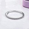 Anti-Tarnish Rhodium Plated 925 Sterling Silver Finger Rings RJEW-FF0008-008P-16mm-3