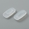 Silicone Eyeglass Nose Pads SIL-WH0014-09B-2