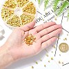 6 Styles Alloy Spacer Beads FIND-CJ0003-50-4