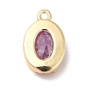 Glass Charms KK-M233-01G-B-2