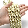 Eco-Friendly Dyed Glass Pearl Round Beads Strands HY-A002-12mm-RB012-4