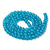 Crackle Glass Beads Strands CCG-Q001-8mm-06-2