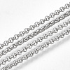 Tarnish Resistant 304 Stainless Steel Rolo Chains CHS-S005-01-1