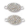 Alloy Connector Charms FIND-A024-09B-S-2