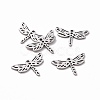 Non-Tarnish 201 Stainless Steel Filigree Joiners Links STAS-S105-JN868-1-1