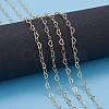 Brass Heart Link Chains CHC-G005-27G-4