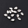 Glass Rhinestone Cabochons GGLA-P002-08C-01-1