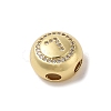 Rack Plating Brass & Cubic Zirconia Pendants KK-Z047-07G-L-RS-2
