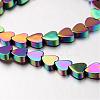Electroplate Non-magnetic Synthetic Hematite Bead Strands G-F300-23C-02-1
