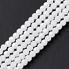 Imitation Jade Glass Beads Strands EGLA-J042-4mm-30-1