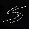 925 Sterling Silver Ear Stud Findings STER-I014-04S-3
