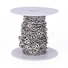 Tarnish Resistant 304 Stainless Steel Link Chains CHS-G014-09P-2