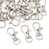 Alloy Swivel Lobster Claw Clasps E168-2
