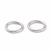 Non-Tarnish 304 Stainless Steel Closed Jump Rings X-STAS-F174-16P-3