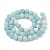 Natural Amazonite Beads Strands G-T106-189-3