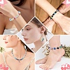 600Pcs 24 Styles Mixed Styles Transparent Glass Beads Strands GLAD-YW0005-75-6