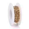 PVD Vacuum Plating 304 Stainless Steel Dapped Chains CHS-F011-15C-G-4