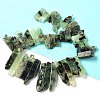 Natural Prehnite Beads Strands G-L551B-12-2