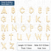 26Pcs 26 Styles Brass Connector Charms KK-PH0005-45-2