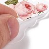 50Pcs Cartoon Flower Paper Sticker Label Set X-DIY-G066-05-3