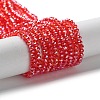 Electroplate Glass Beads Strands EGLA-R048-2mm-03-2