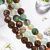 1 Strand Natural Chalcedony Beads Strands G-PA0002-05A-7