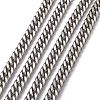 Tarnish Resistant 201 Stainless Steel Double Link Chains CHS-A003E-3.0mm-1