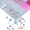 DIY 24 Style Acrylic & ABS Beads Jewelry Making Finding Kit DIY-NB0012-02H-2