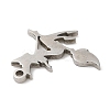 Non-Tarnish Halloween 201 Stainless Steel Pendants STAS-D053-08P-3