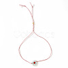 Flower Resin Beaded Slider Bracelets for Women SL9741-5-1
