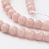 Natural Mashan Jade Round Beads Strands X-G-D263-4mm-XS22-2