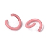 Spray Painted Iron Open Jump Rings IFIN-T017-04B-23-3