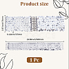 Sparkle Sequins Wide Elastic Dress Belts AJEW-WH20128-026P-03-2