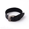 Alloy Leather Cord Bracelets X-BJEW-N269-17-1