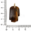 Natural Tiger Eye Carved Pendants GG-CBA5963-01H-NH-3