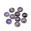 Natural Amethyst Cabochons G-R416-10mm-30-1