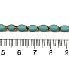 Electroplate Glass Beads Strands EGLA-P061-02A-04-4