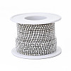 Brass Rhinestone Strass Chains CHC-T011-SS6.5-01S-3