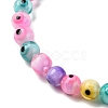 Handmade Evil Eye Lampwork Beads Strands LAMP-G164-09B-3