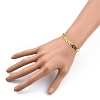 Brass Cobs Chain Bracelets BJEW-JB05409-01-5