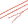 2-Ply Round Waxed Cotton Thread Cords YC-T004-01A-26-4
