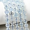 Natural Aquamarine Beads Strands G-G344-A07-6mm-1