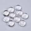 Natural Quartz Crystal Cabochons G-P393-R50-12MM-A-1
