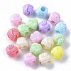 Opaque Polystyrene(PS) Plastic European Beads KY-I004-24-1
