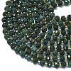 Natural Moss Agate Beads Strands G-K389-E24-01-3